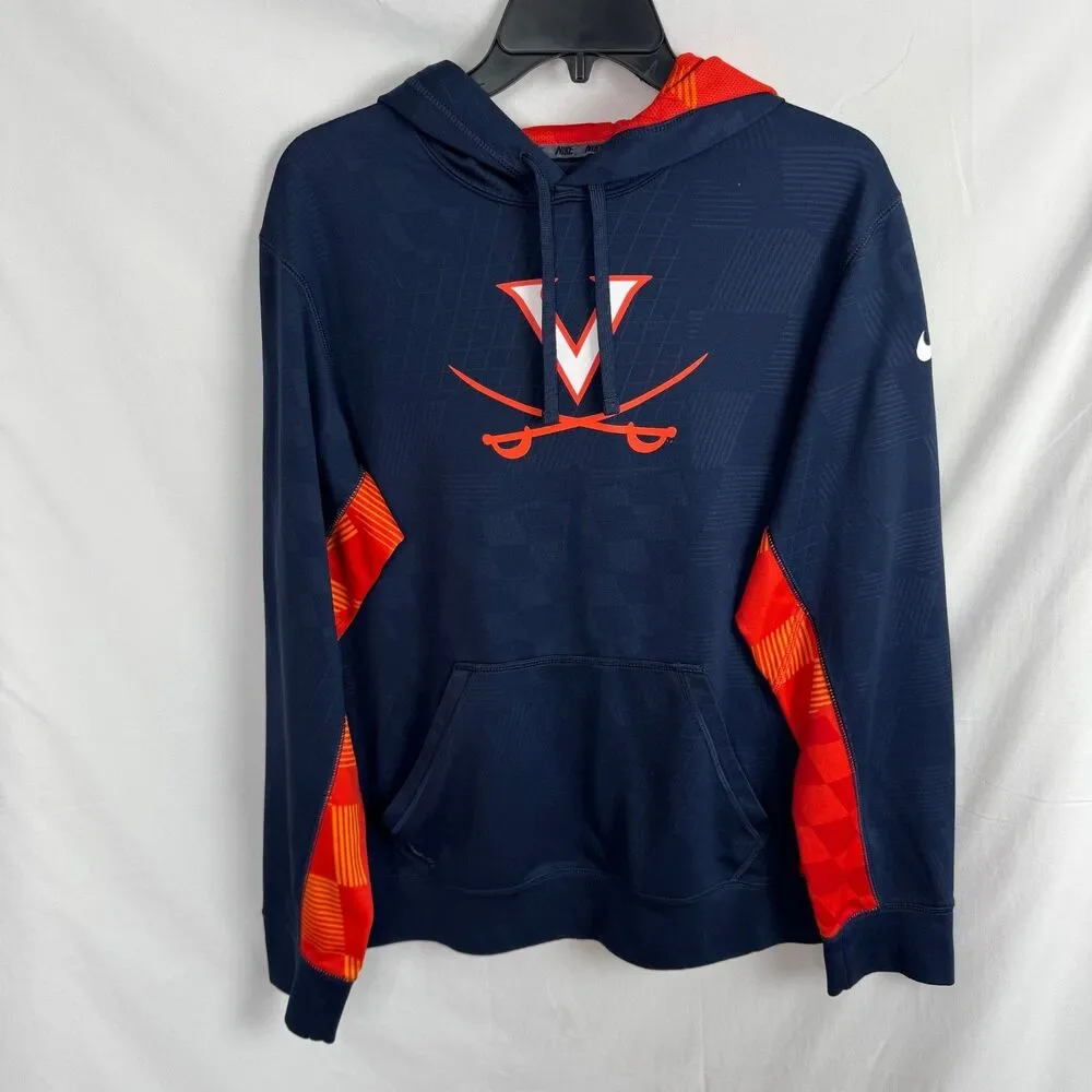 Nike UVA Lacrosse Men's Hoodie Sweatshirt Size Small University of Virginia